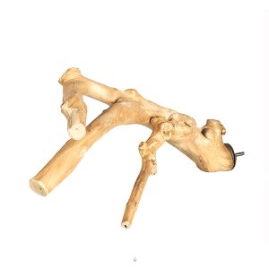Wood Bird Multi Branch Perch Small