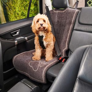 Heather Dog Booster Seat for In-Car
