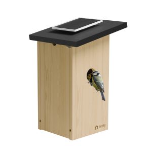 Smart Bird House with Camera and Solar Panel