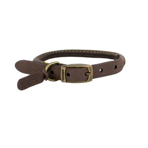 Timberwolf Rolled Collar Brown