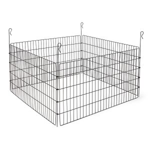 Pets at Home Rabbit Play Pen Black