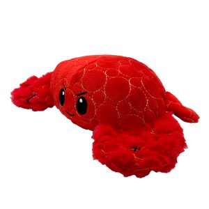 Crab Squeak and Crinkle Dog Toy